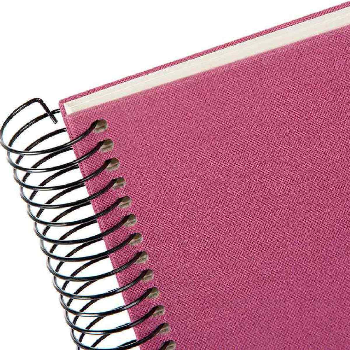 GOLDBUCH Spiralalbum Bella Vista 24x17 cm fuchsia 40 weiße Seiten