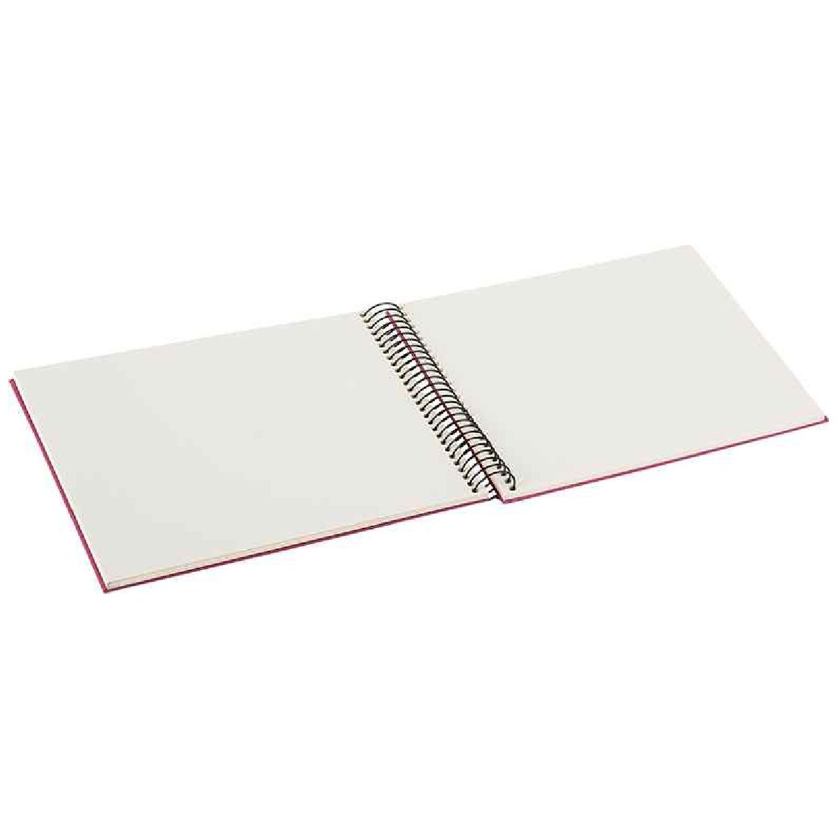 GOLDBUCH Spiralalbum Bella Vista 24x17 cm fuchsia 40 weiße Seiten