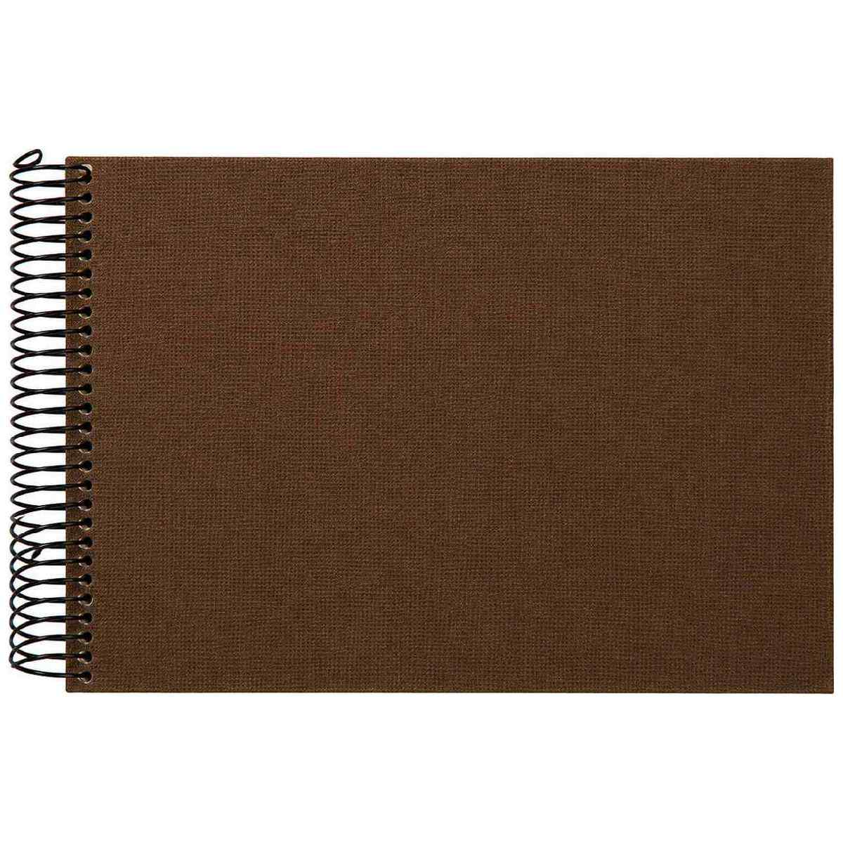 GOLDBUCH Spiralalbum Bella Vista 24x17 cm coffee 40 weiße Seiten