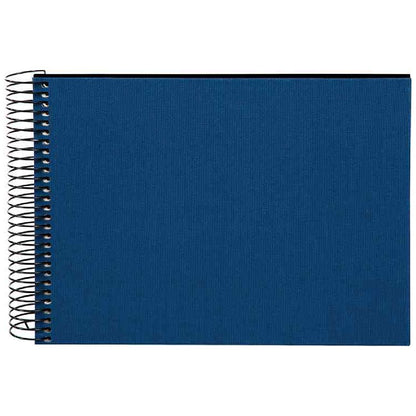 GOLDBUCH Spiralalbum Bella Vista 24x17 cm dunkelblau 40 schwarze Seiten