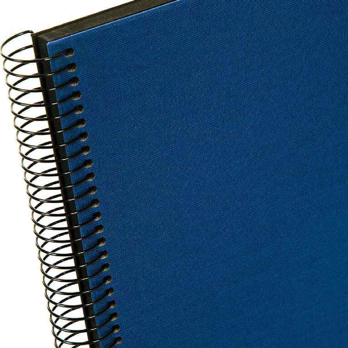 GOLDBUCH Spiralalbum Bella Vista 24x17 cm dunkelblau 40 schwarze Seiten