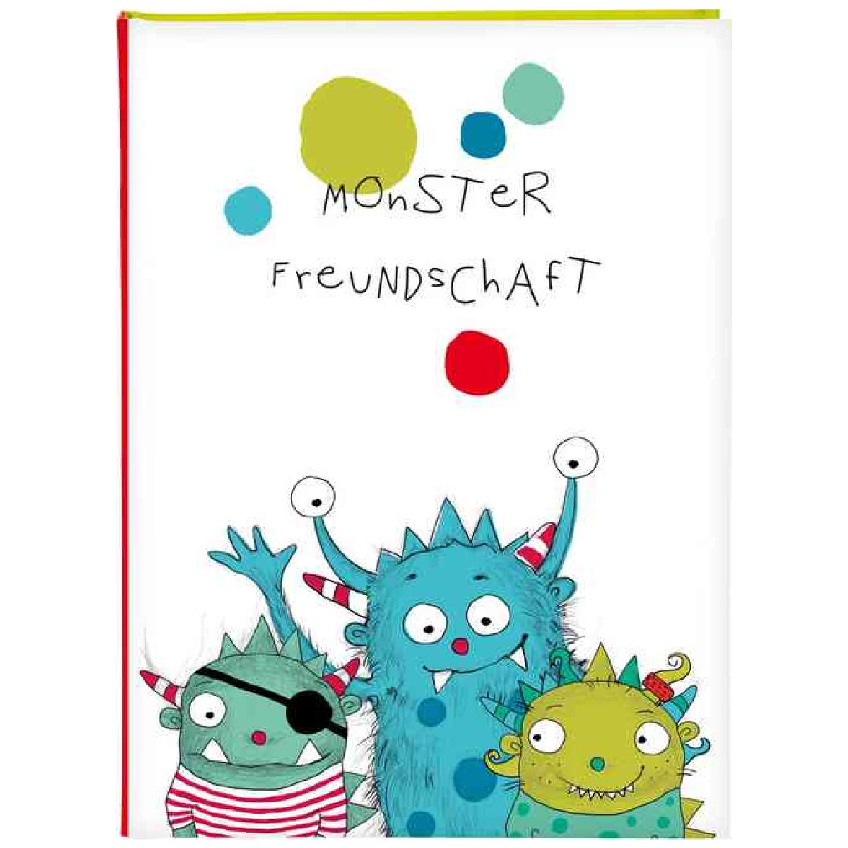 GOLDBUCH Freundebuch Monster A5 88 illustrierte Seiten