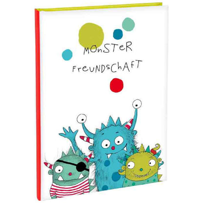 GOLDBUCH Freundebuch Monster A5 88 illustrierte Seiten