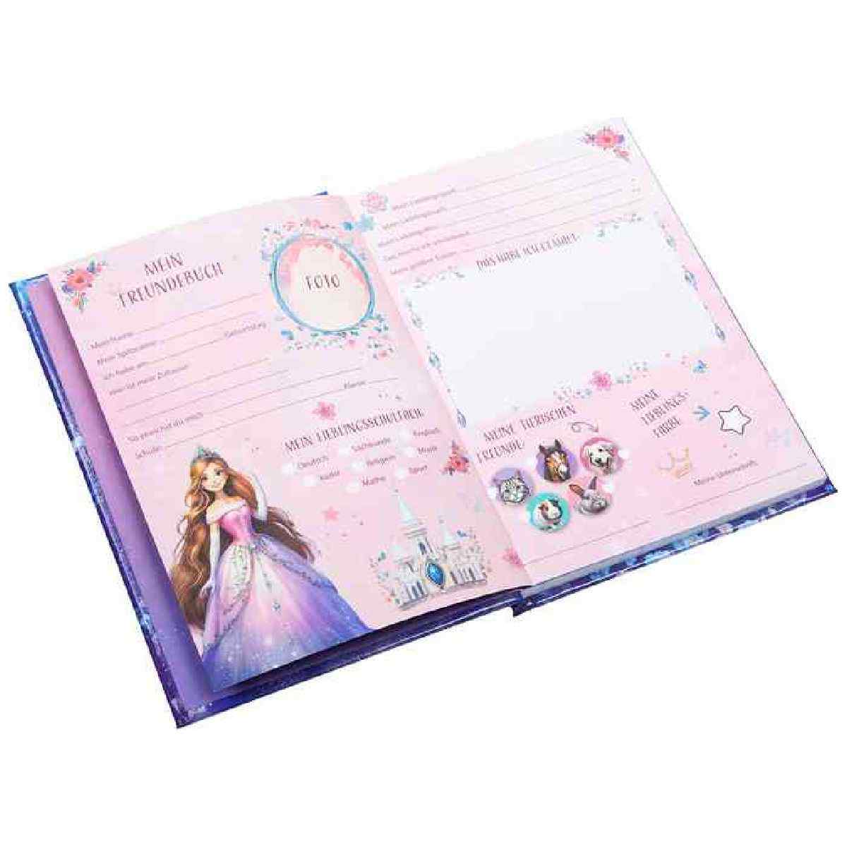 GOLDBUCH Kindergarten Freundebuch Prinzessin Sternenglanz 88 illustrierte Seiten