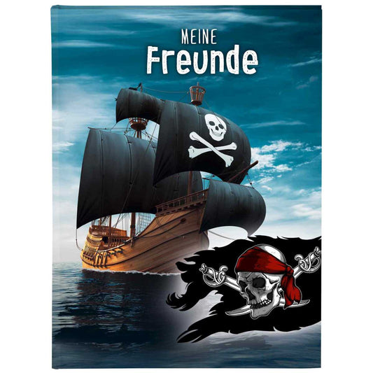 GOLDBUCH Freundebuch Piraten! A5 88 illustrierte Seiten