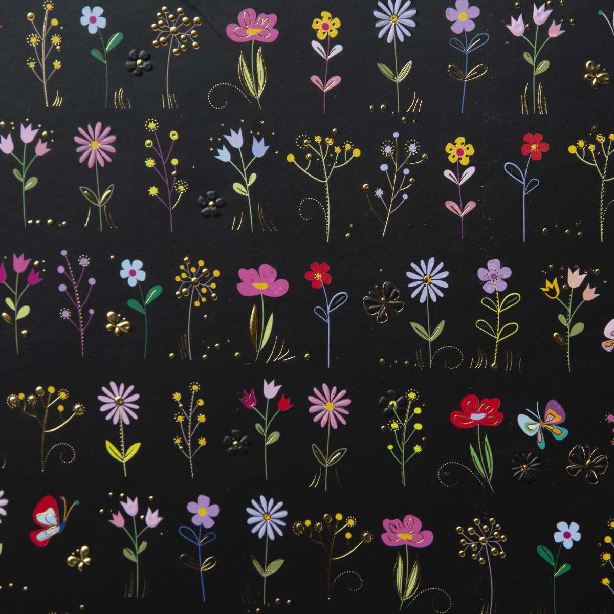 GOLDBUCH Tagebuch mit Schloss TURNOWSKY Small & Brave black 16,5x16,5cm 96 weiße Seiten