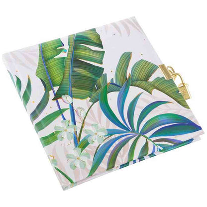 GOLDBUCH Tagebuch mit Schloss TURNOWSKY Tropical White 96 Seiten