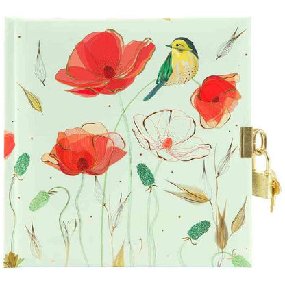 GOLDBUCH Tagebuch mit Schloss TURNOWSKY Virtual Butterflies 96 Seiten