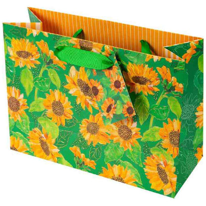 GOLDBUCH Geschenktasche TURNOWSKY 25x18x10cm Sunflower green