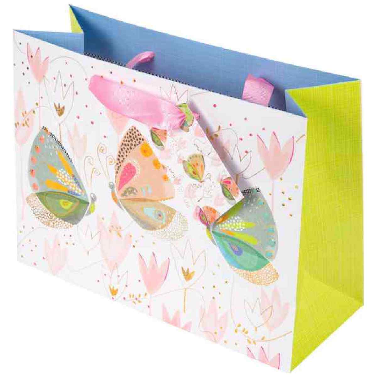 GOLDBUCH Geschenktasche TURNOWSKY 25x18x10cm Mariposa