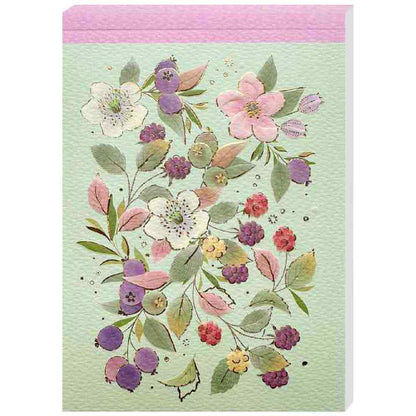 GOLDBUCH Notizblock A6 Blissfull Blossom