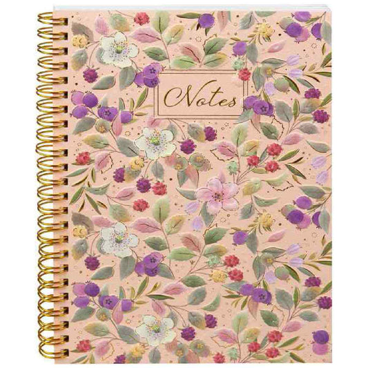 GOLDBUCH Spiral-Notizblock A5 Blissful Blossom