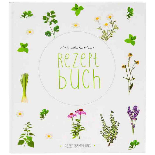GOLDBUCH Rezeptordner DIN A5 2-Ring Wildblumen