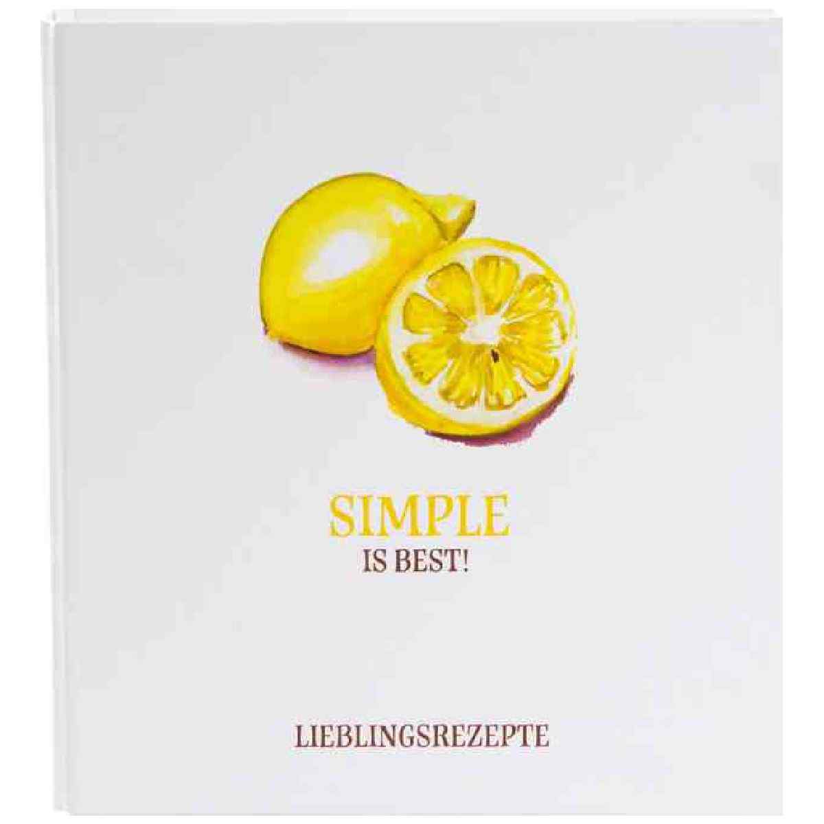 GOLDBUCH Rezeptordner DIN A5 Simple is Best