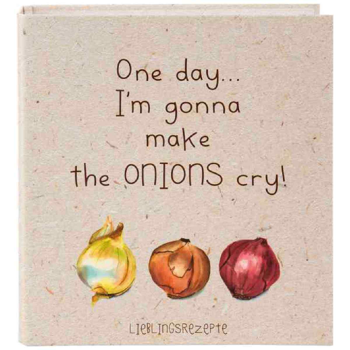 GOLDBUCH Rezeptordner DIN A5 2-Ring -Onions-