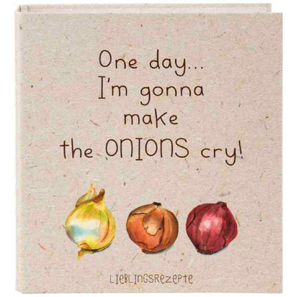 GOLDBUCH Rezeptordner DIN A5 2-Ring -Onions-