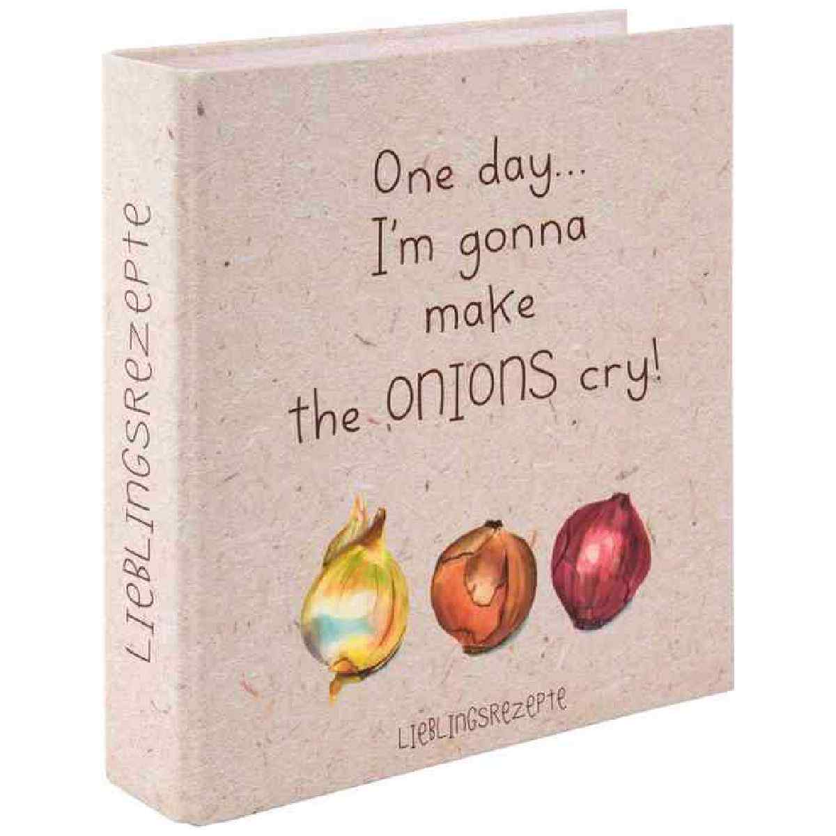 GOLDBUCH Rezeptordner DIN A5 2-Ring -Onions-