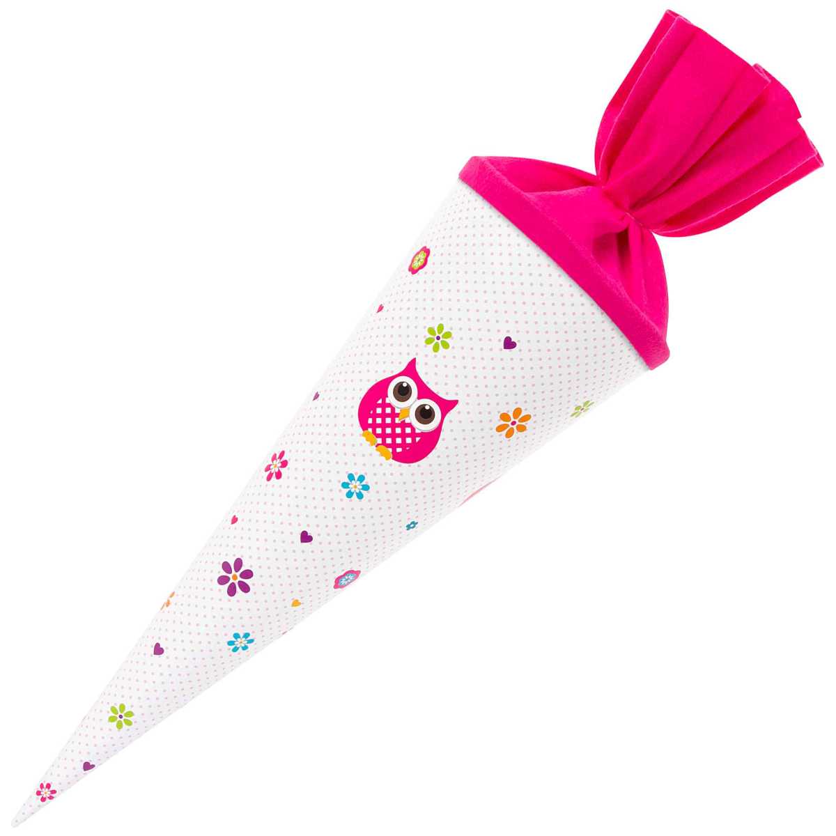 GOLDBUCH Geschwistertüte 35 cm mit Filzverschluß Eule