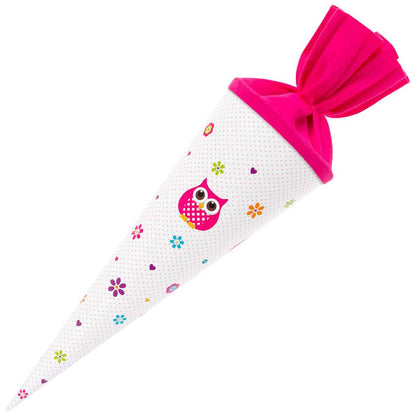 GOLDBUCH Geschwistertüte 35 cm mit Filzverschluß Eule