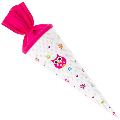GOLDBUCH Geschwistertüte 35 cm mit Filzverschluß Eule