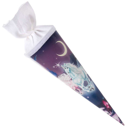 GOLDBUCH Geschwistertüte 35 cm mit Filzverschluß Unicorn