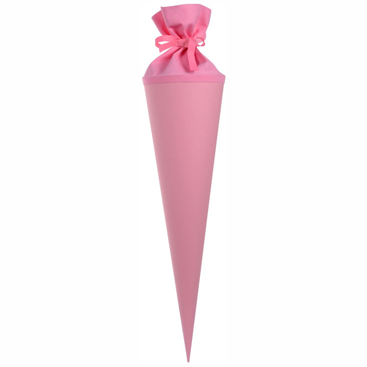 GOLDBUCH Schultüten Rohling 70cm mit Filz rosa