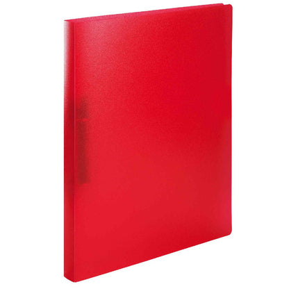 HERMA Ringbuch A4 25mm PP transluzent rot