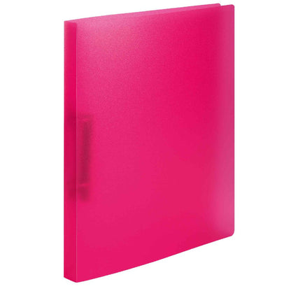 HERMA Ringbuch A4 25mm PP transluzent pink
