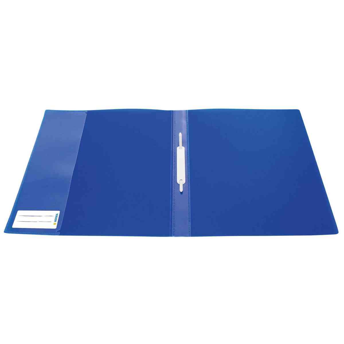 HERMA Schnellhefter Kunststoff A4 dunkelblau extra stark