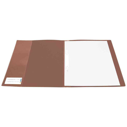 HERMA Schnellhefter Kunststoff A4 braun extra stark
