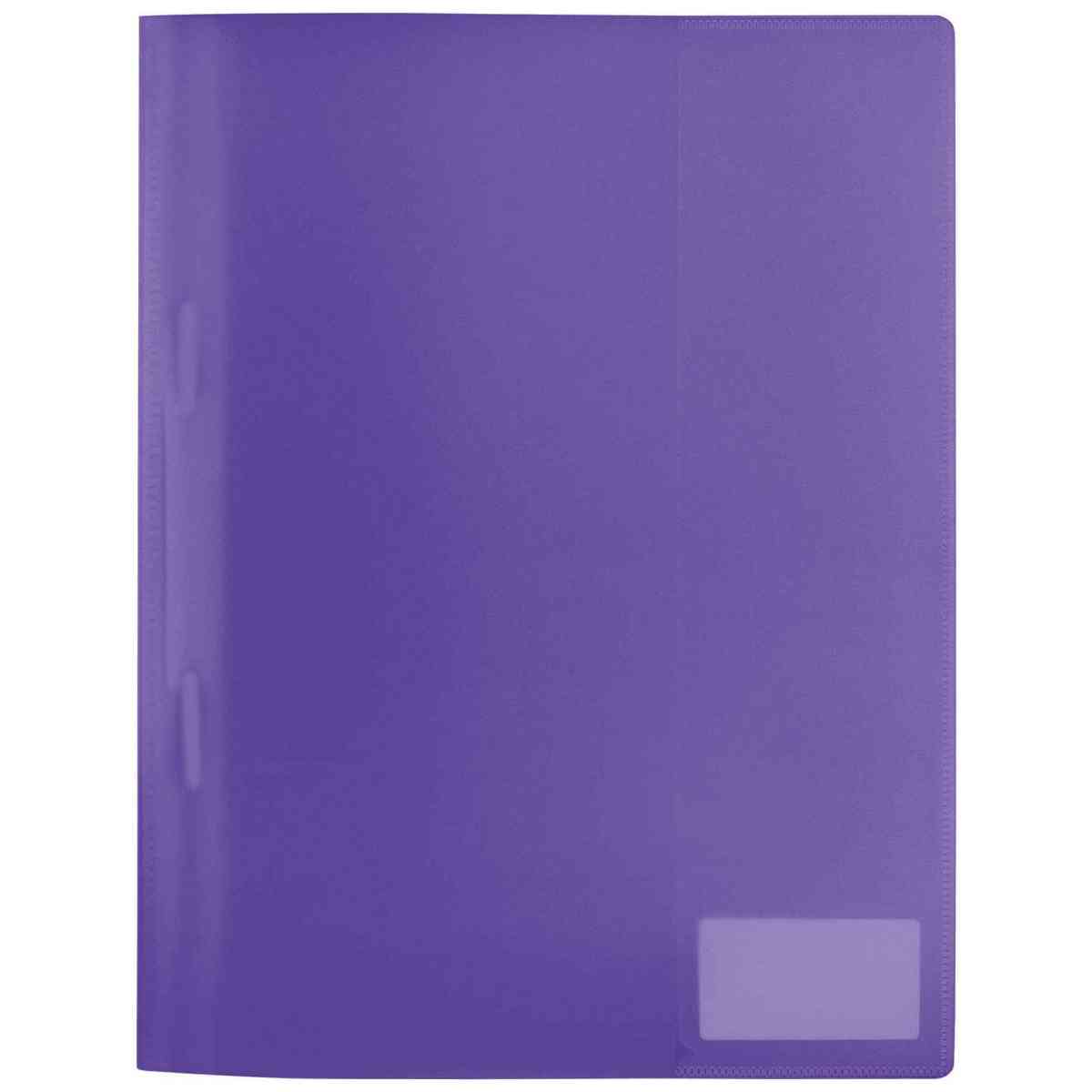 HERMA Schnellhefter Kunststoff A4 violett extra stark
