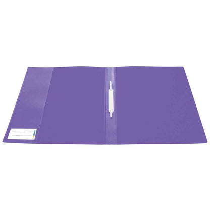 HERMA Schnellhefter Kunststoff A4 violett extra stark