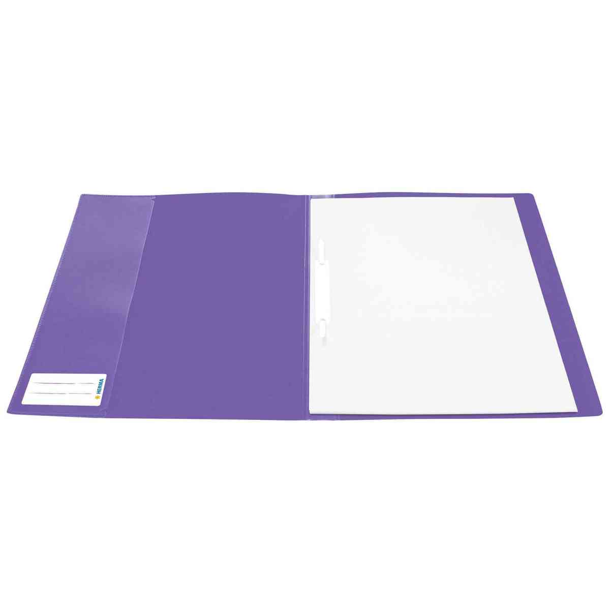 HERMA Schnellhefter Kunststoff A4 violett extra stark
