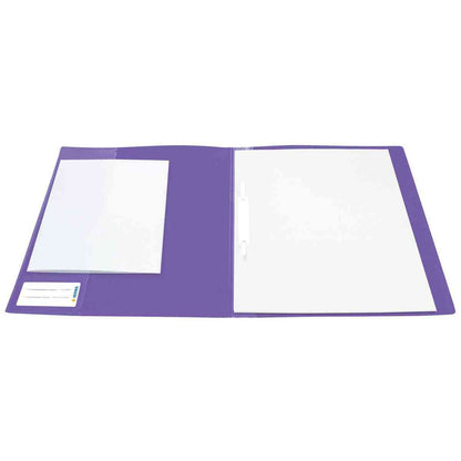 HERMA Schnellhefter Kunststoff A4 violett extra stark