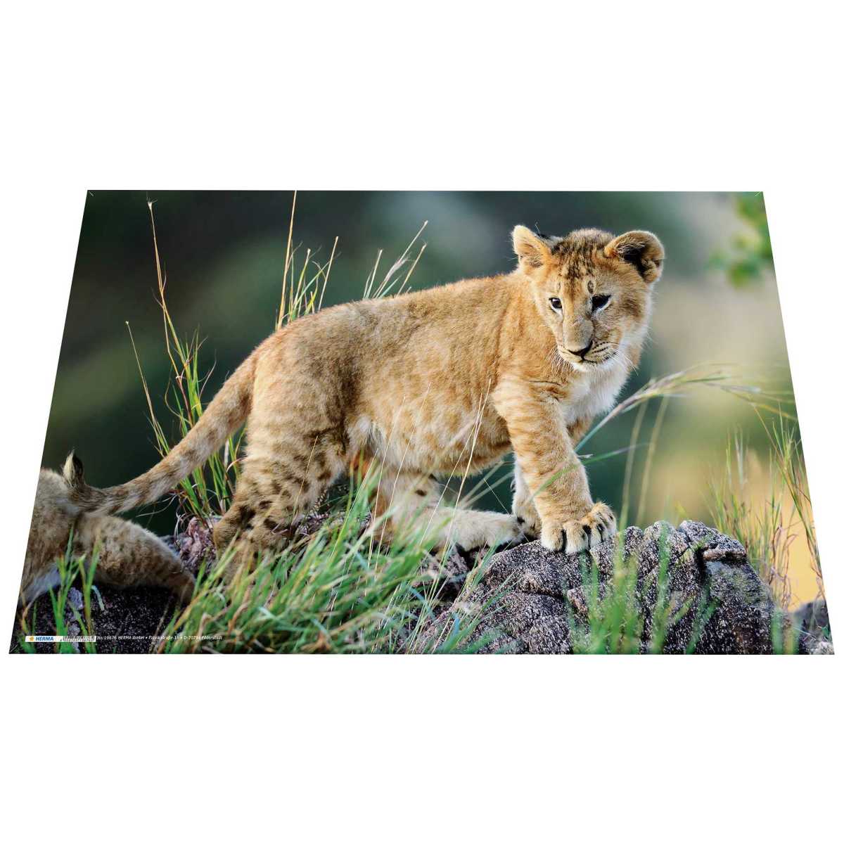 HERMA Schreibunterlage 55 x 35 cm Afrika Tiere