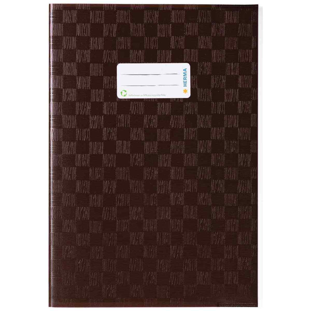 HERMA Heftumschlag PP-Folie A4 braun