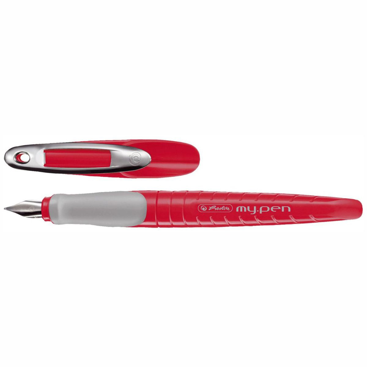 HERLITZ Füllhalter my.pen M koralle / grau