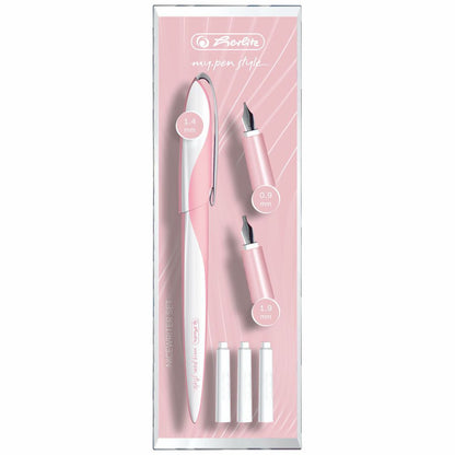 HERLITZ Nicewriter Set my.pen style Rose 0,9mm 1,4mm 1,9mm