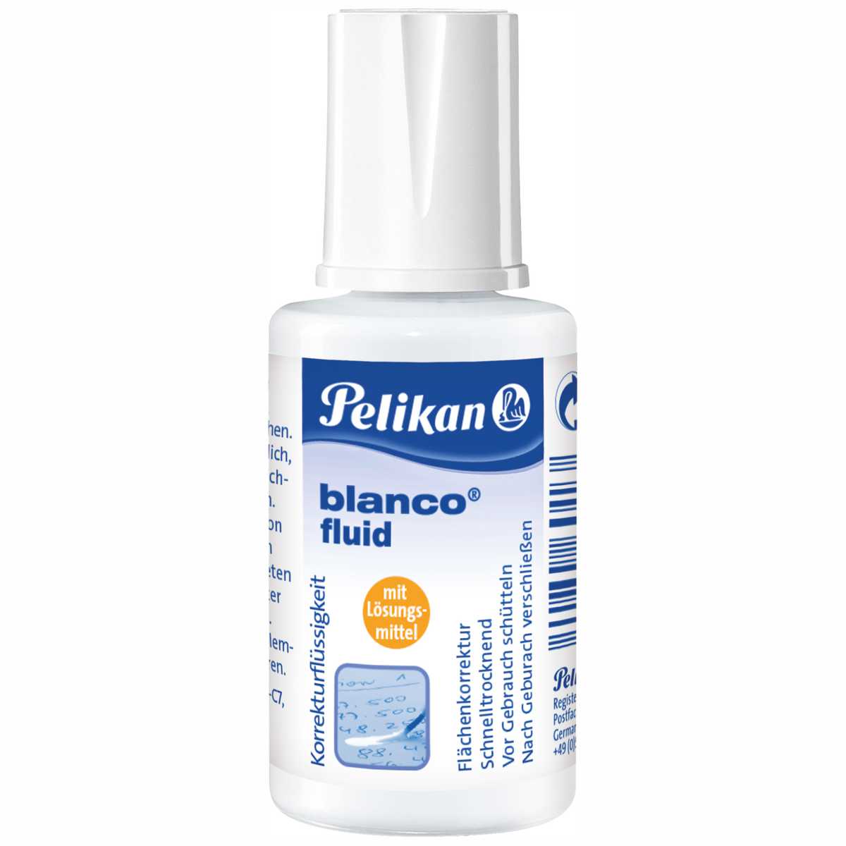 PELIKAN Korrekturflüssigkeit mit Pinsel 20ml weiß schnelltrocknend