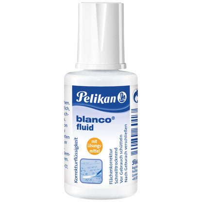 PELIKAN Korrekturflüssigkeit mit Pinsel 20ml weiß schnelltrocknend