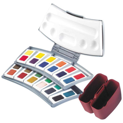 PELIKAN Studien Aquarell-Malkasten 725D/24 - 24 Farben