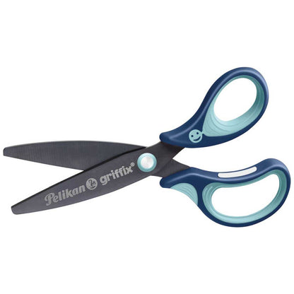 PELIKAN Schulschere Griffix rund blau R