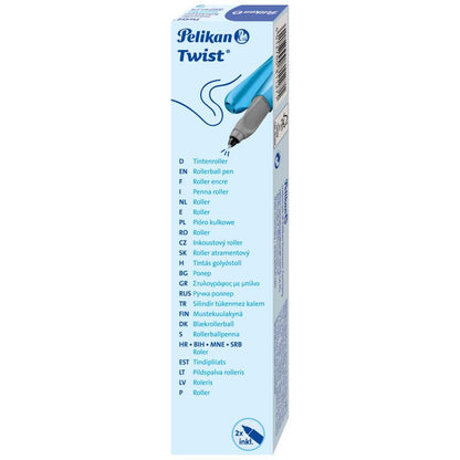 PELIKAN Tintenroller Twist R457 frosted blue