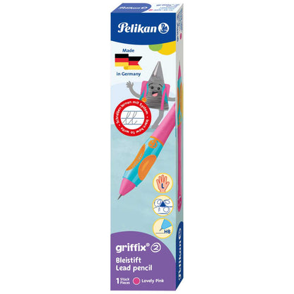PELIKAN Bleistift Griffix 2 lovely pink Linkshänder