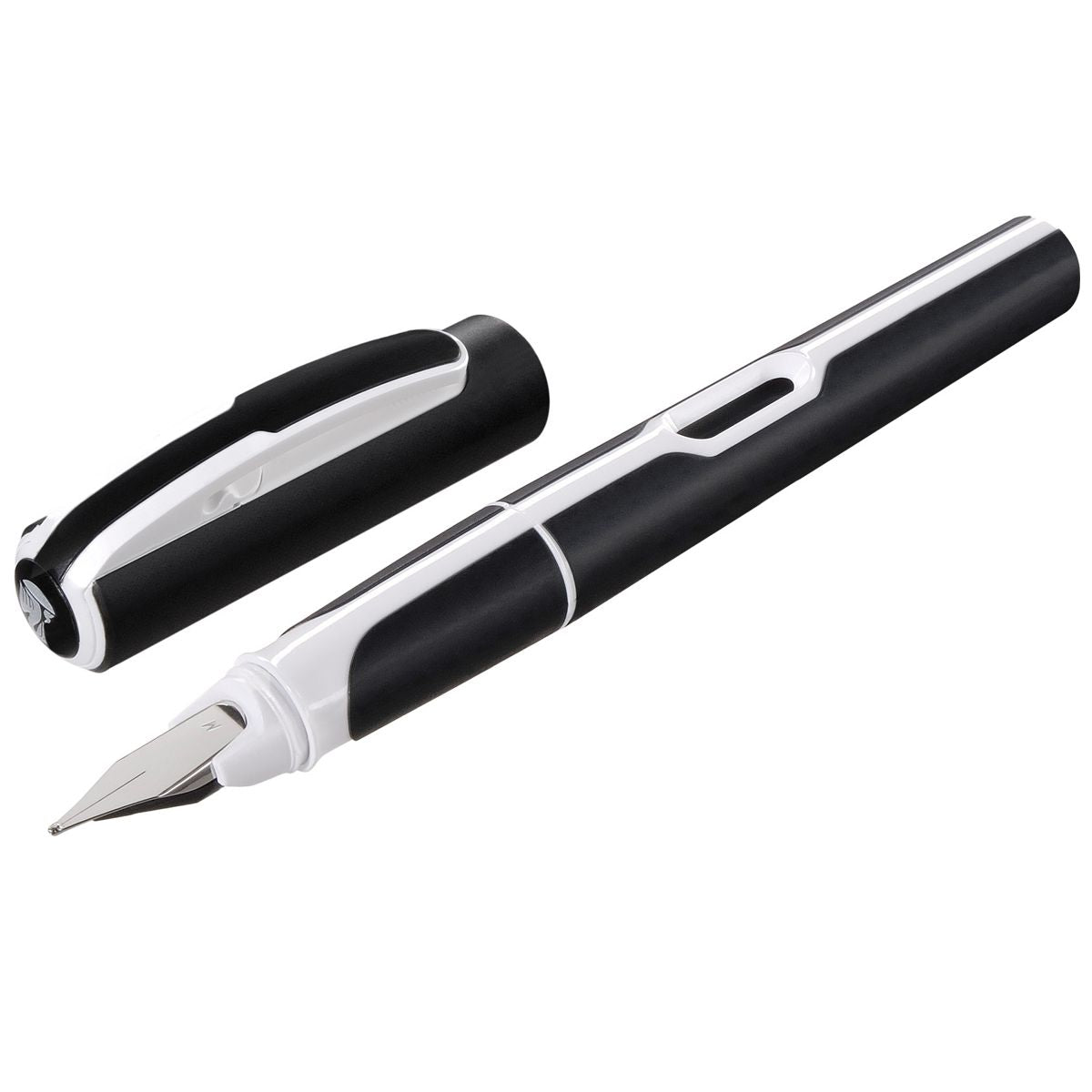 PELIKAN Füllhalter Style M schwarz/weiß