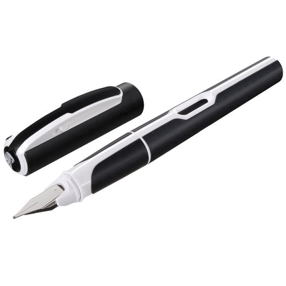 PELIKAN Füllhalter Style M schwarz/weiß