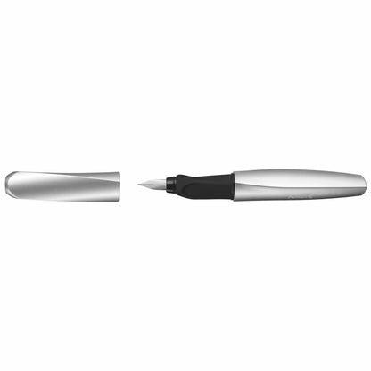 PELIKAN Füllhalter Twist P457 silber M