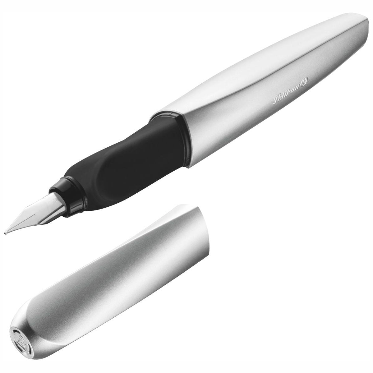 PELIKAN Füllhalter Twist P457 silber M