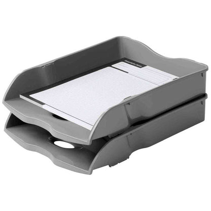 HAN Briefablage Re-LOOP A4 dunkelgrau 100% Recyclingmater