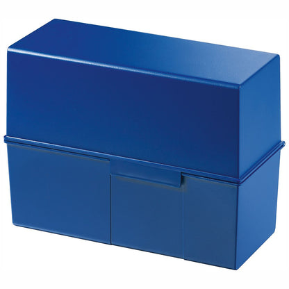 HAN Karteikasten 975 A5 quer für 450 Karten blau